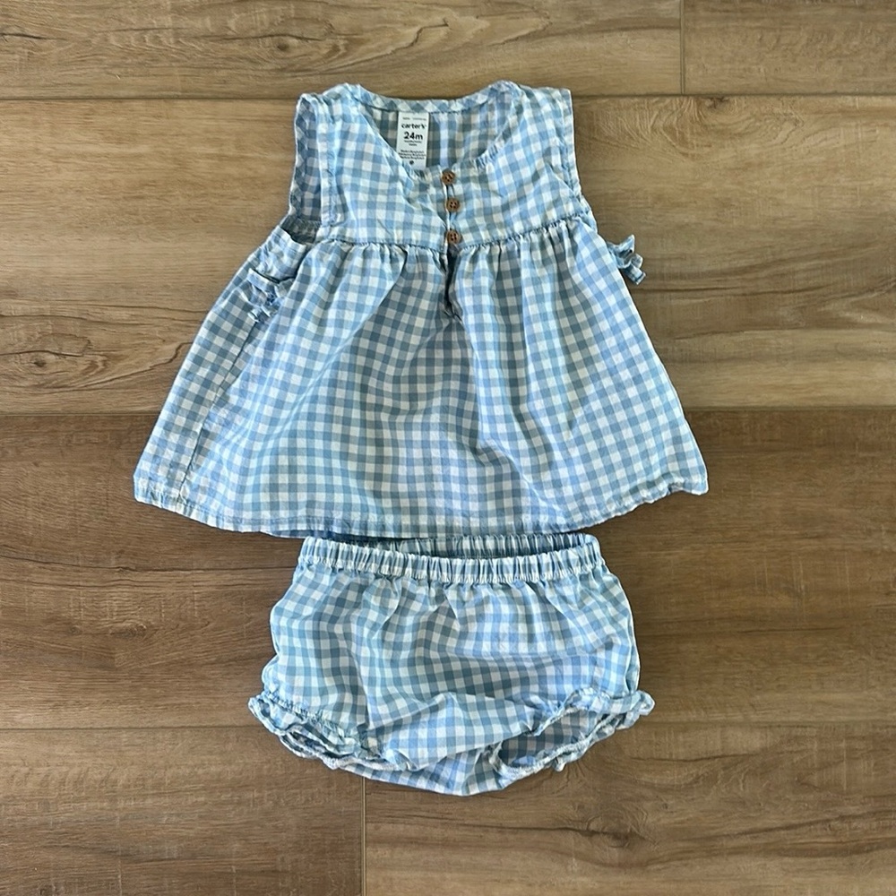 Gingham set